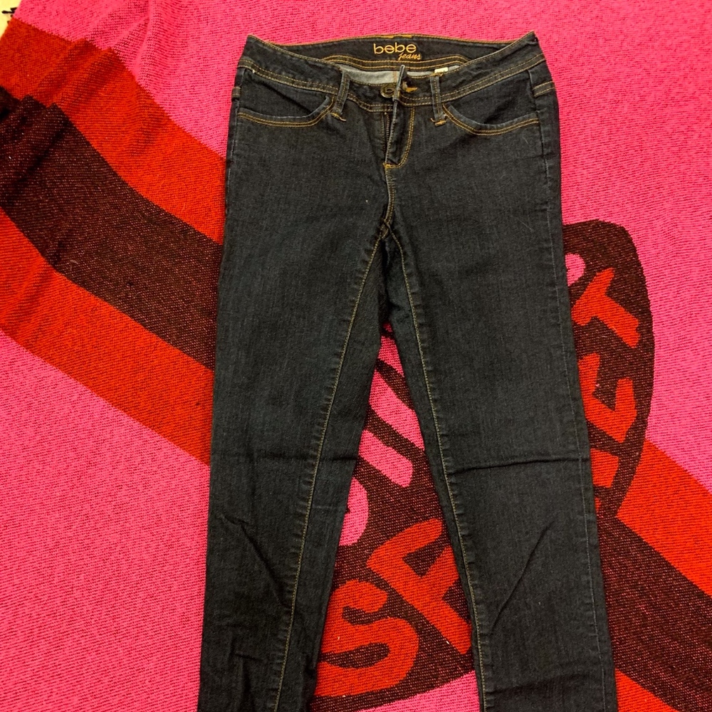 Bebe skinny stretch jeans size 26